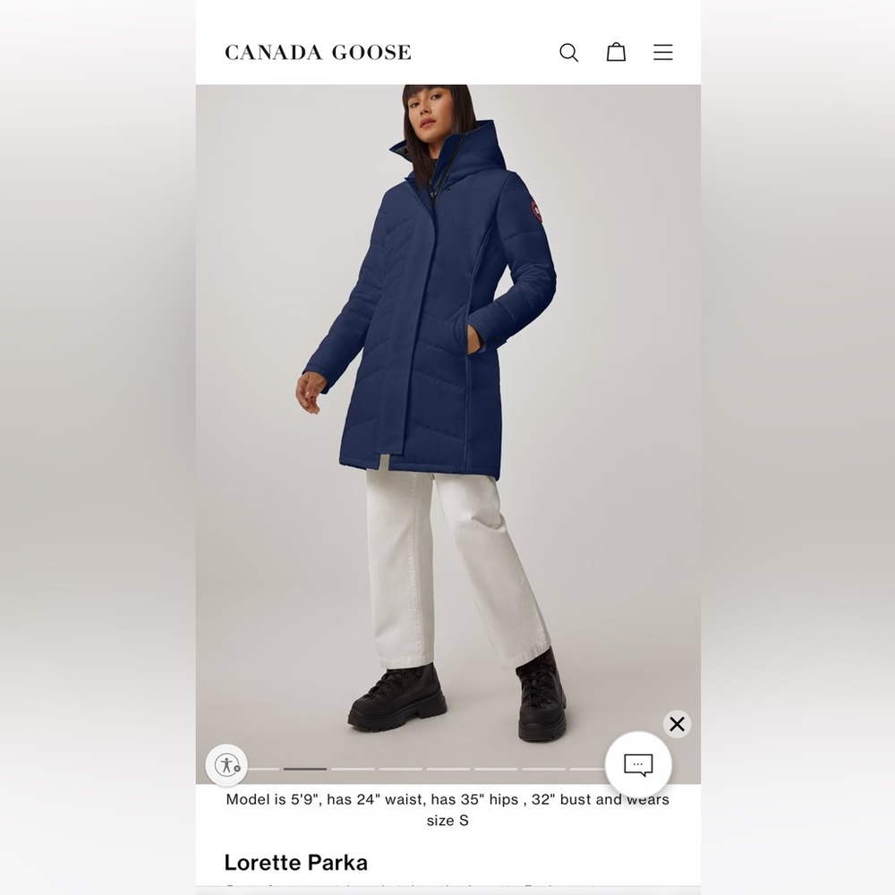 CANADA GOOSE
Lorette Parka